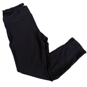 Black workout leggings womens S